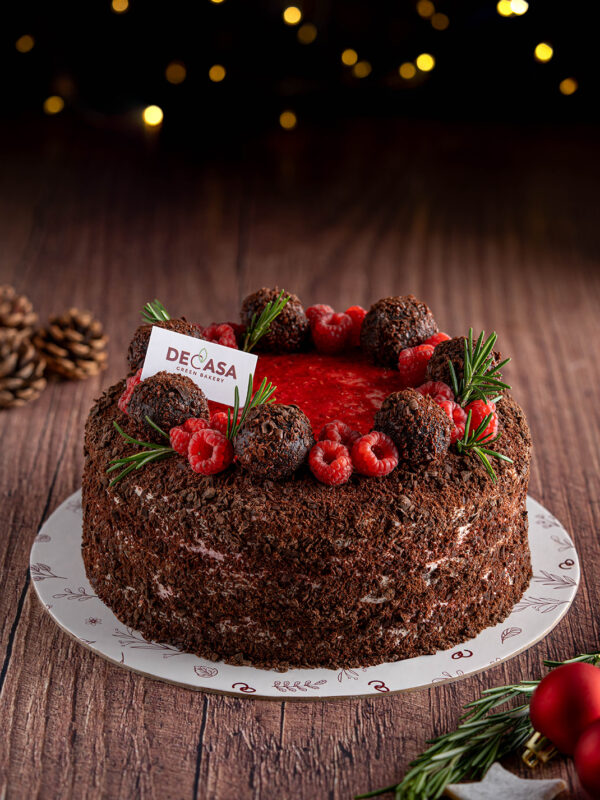 Chocoframbuesas navideña