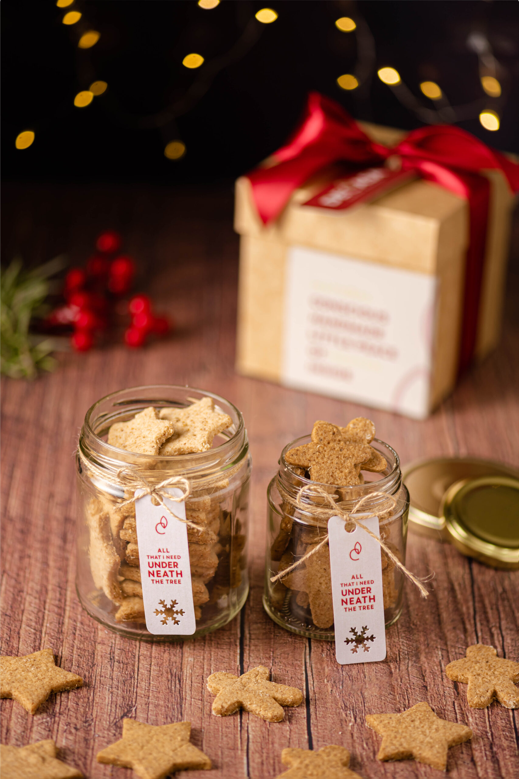 Jar de galletitas de almendras