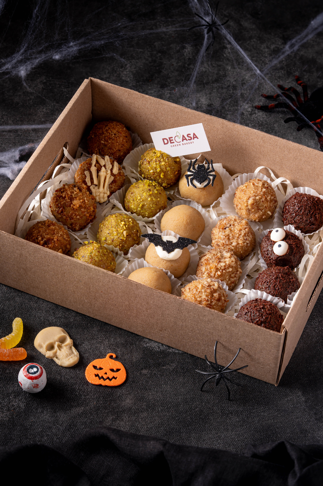 Box de trufas Halloween
