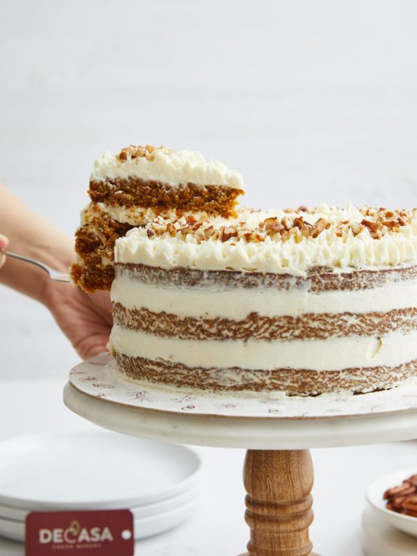 Torta de zanahoria FULL frosting -proteíco- Sin azúcar