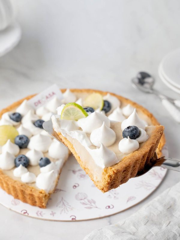 Pie de limón Sin azúcar