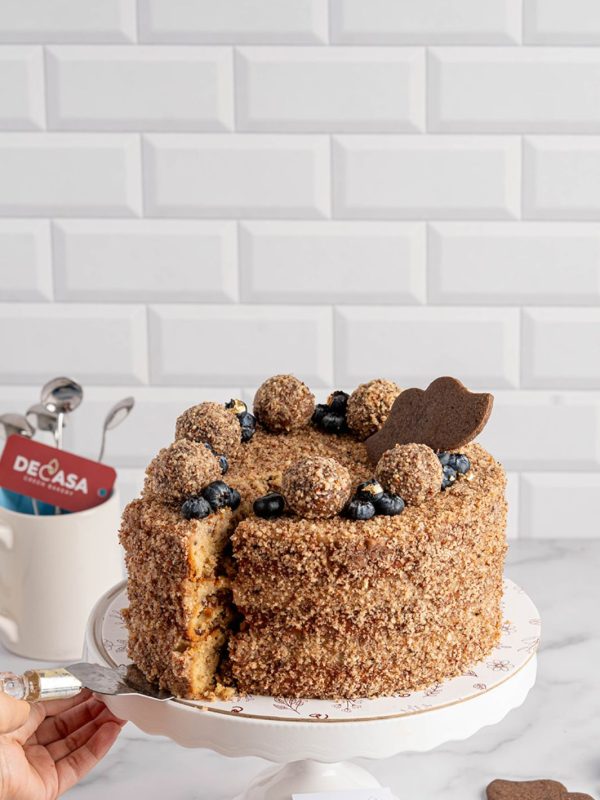 Torta clásica de pecanas Sin azúcar